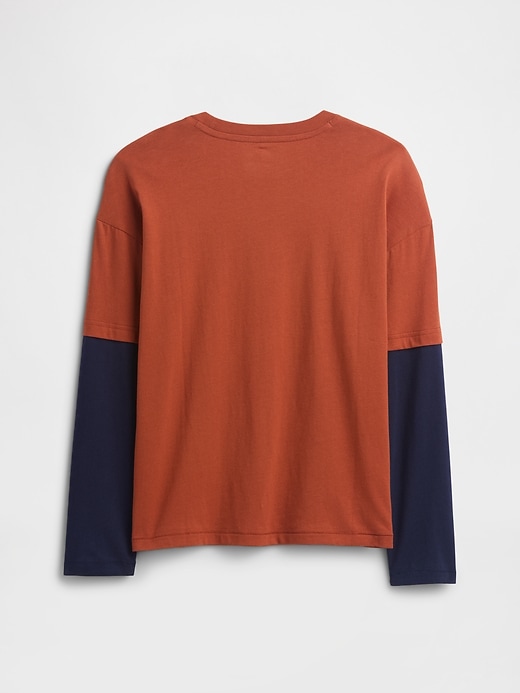 Image number 2 showing, Kids Relaxed Graphic T-Shirt