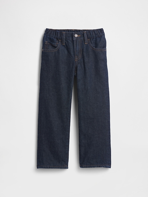 Image number 1 showing, babyGap Original Straight Cozy-Lined Jeans