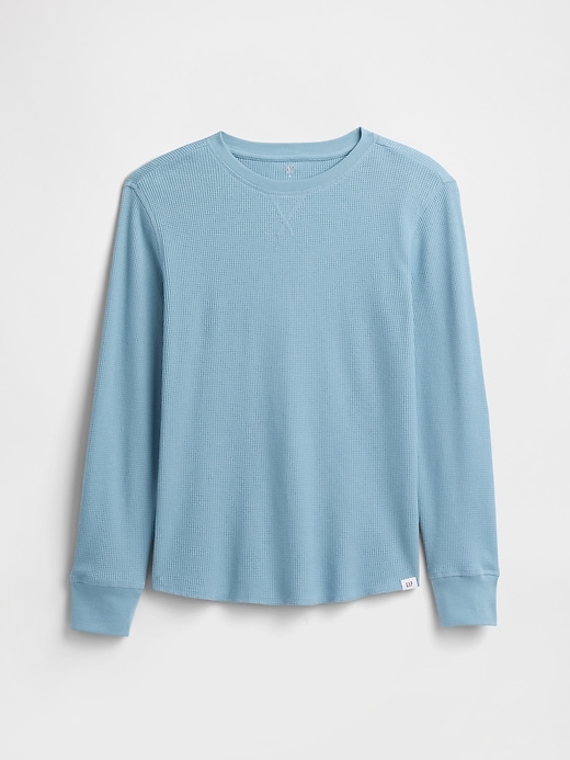 Image number 1 showing, Kids Waffle-Knit T-Shirt