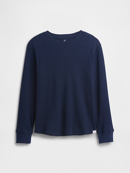 Image number 1 showing, Kids Waffle-Knit T-Shirt