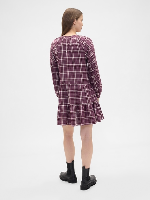 Image number 2 showing, Relaxed Flannel Shirtdress