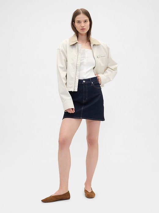 Image number 3 showing, Ribbed Scoopneck Puff Sleeve Top