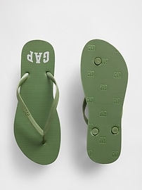 Gap Logo Flip Flops