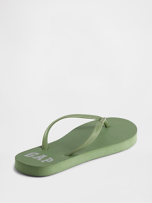 Image number 3 showing, Gap Logo Flip Flops