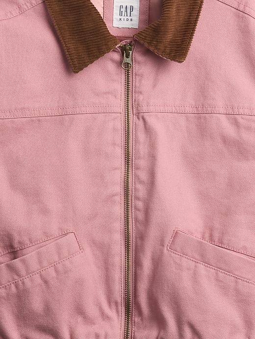Image number 3 showing, Kids Relaxed Canvas Barn Jacket