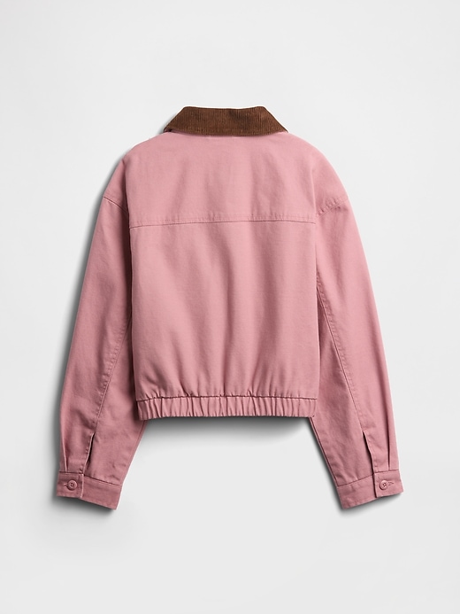 Image number 2 showing, Kids Relaxed Canvas Barn Jacket