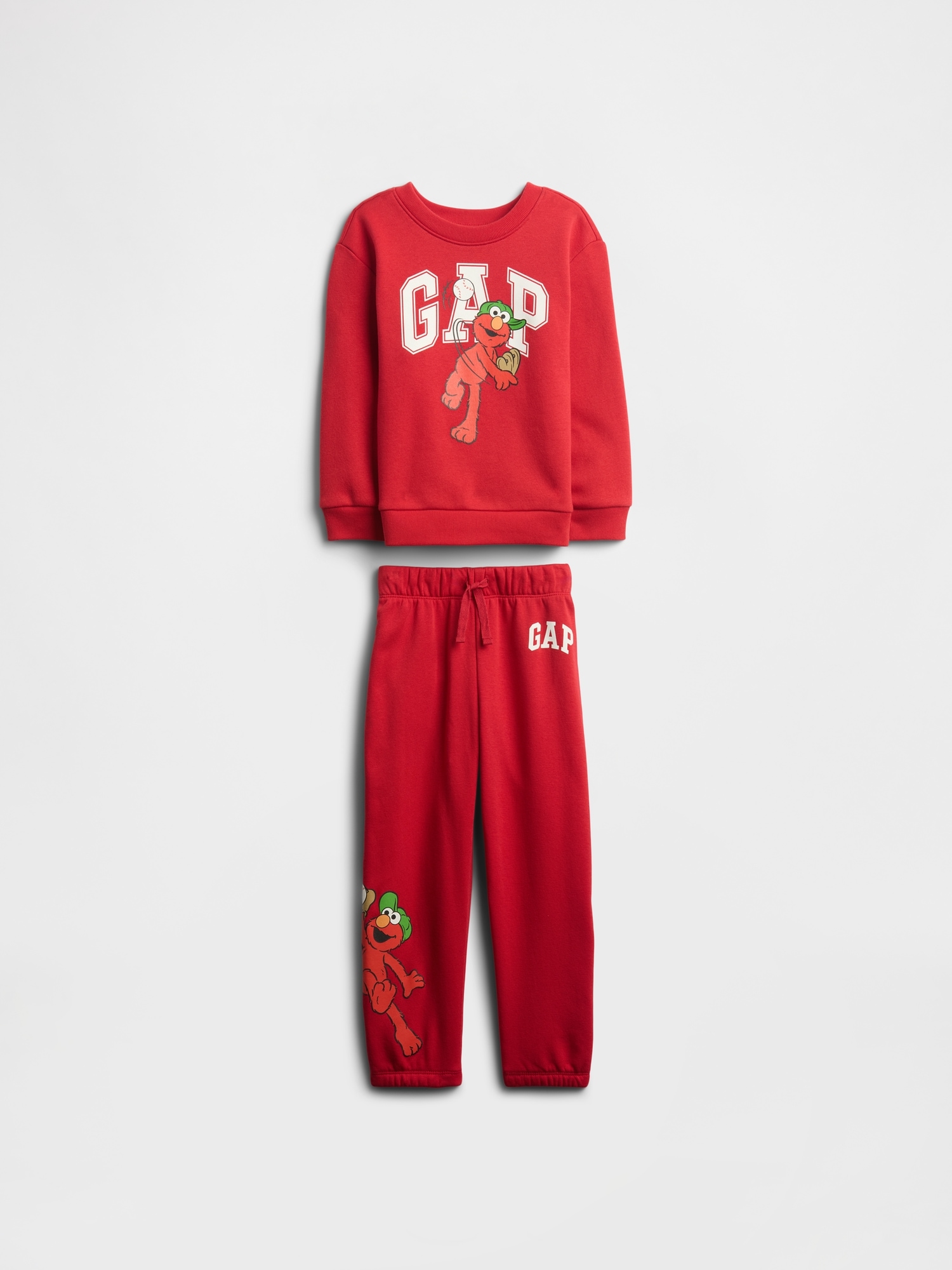 babyGap | Sesame Street Two-Piece Outfit Set - Modern Red