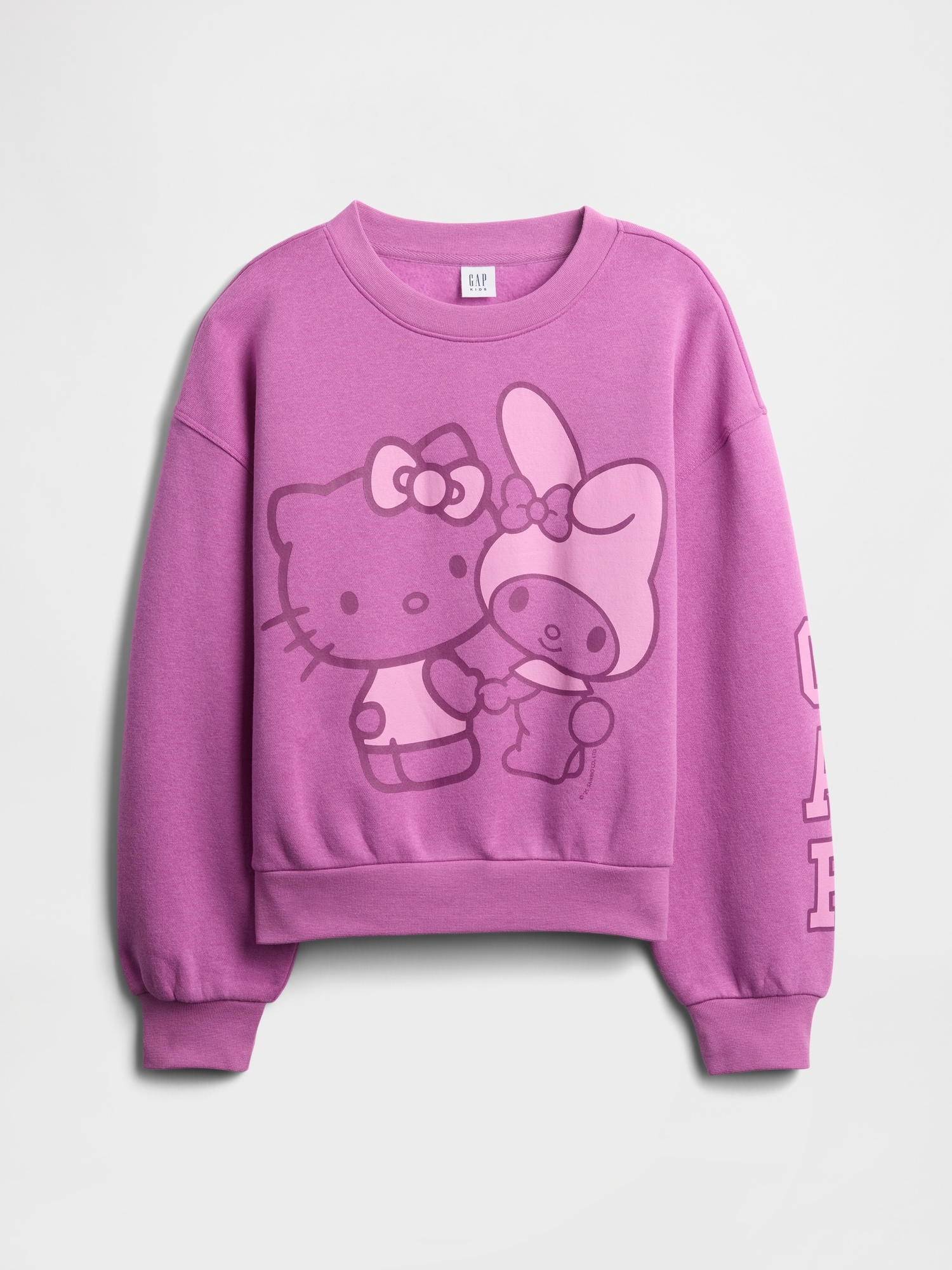 GapKids | Hello Kitty Relaxed Graphic Sweatshirt - Hello Kitty Purple