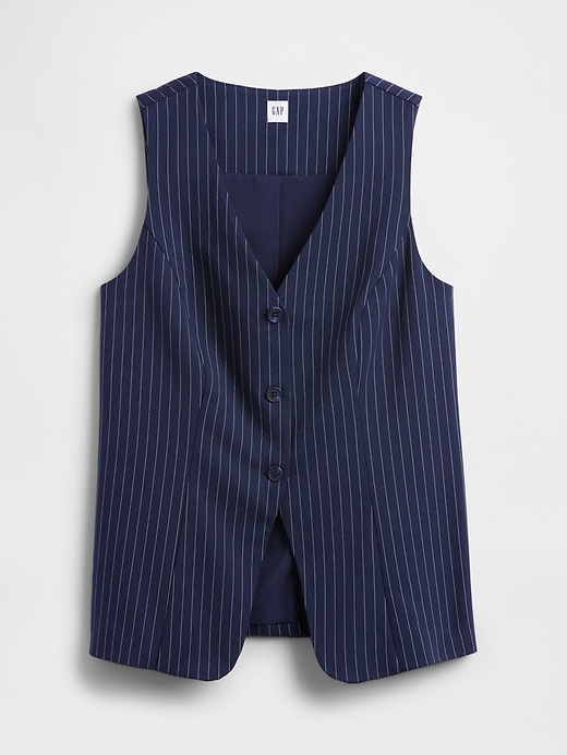 Image number 5 showing, Recycled Longline Vest