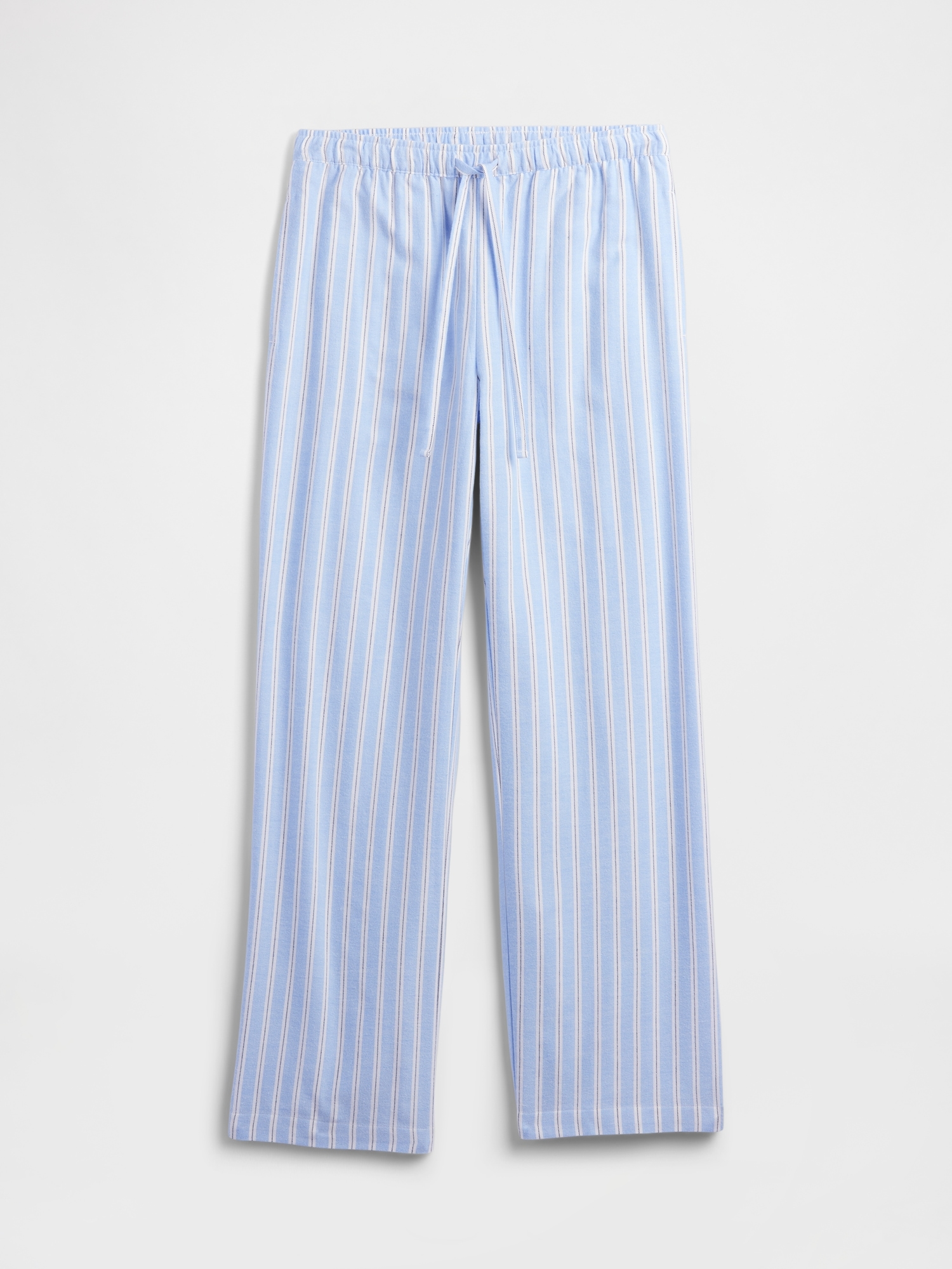 Gap Factory Flannel Pull-on Pj Pants In Blue