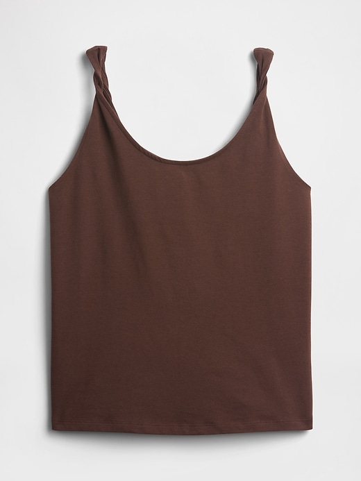 Image number 5 showing, Stretch Jersey Twist Tank Top