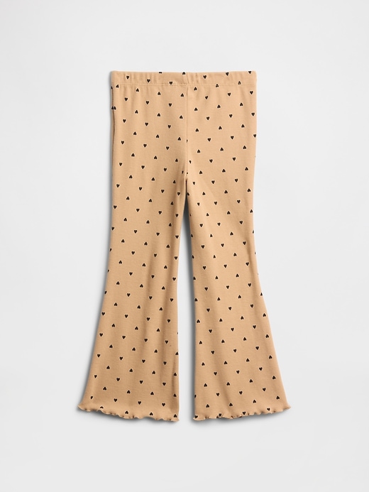 Image number 2 showing, babyGap Ribbed Pull-On Print Flare Leggings