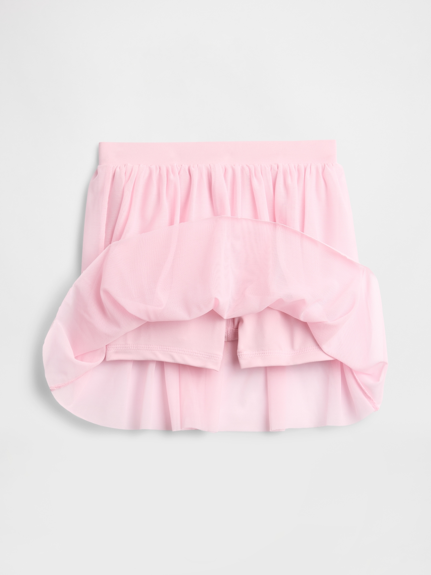 Gap Factory Babygap Pull-on Mesh Skort In Pink