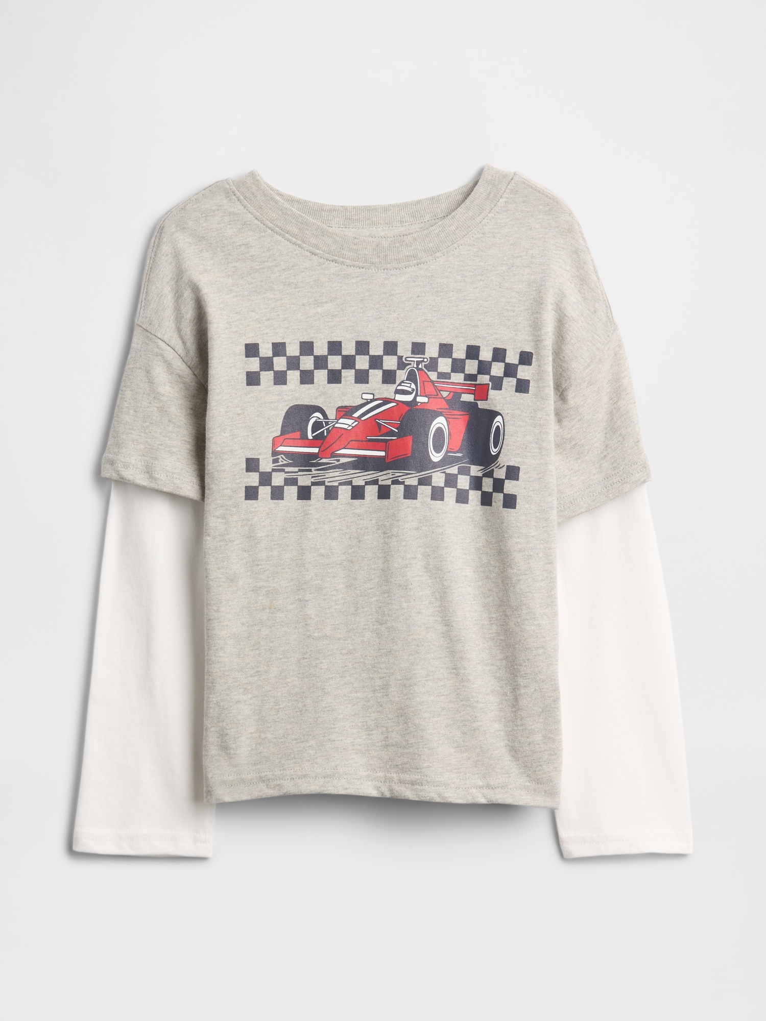 babyGap Graphic T-Shirt - Gray
