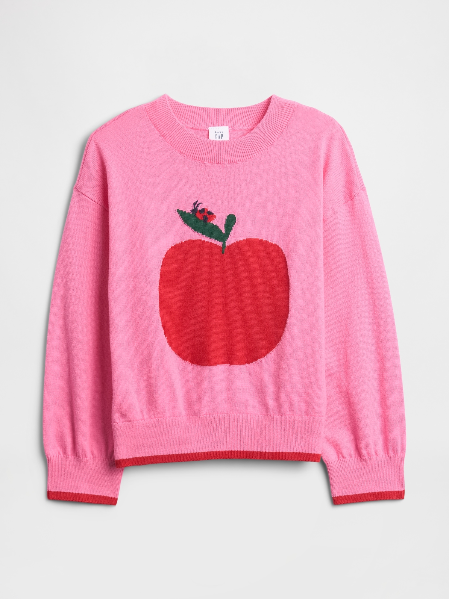 babyGap Intarsia Sweater - Apple Pink