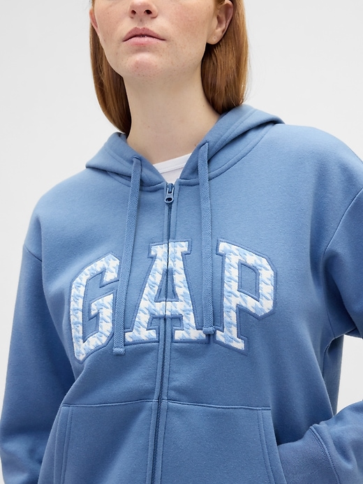 Image number 4 showing, Relaxed Gap Logo Zip Hoodie