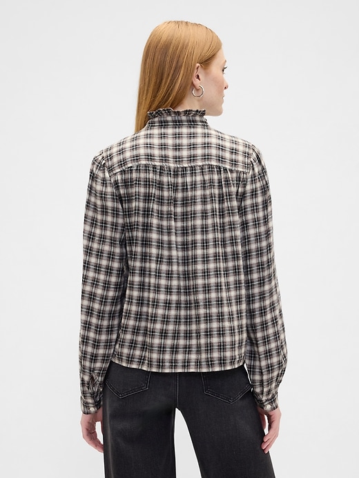 Image number 2 showing, Oversized Ruffle Top
