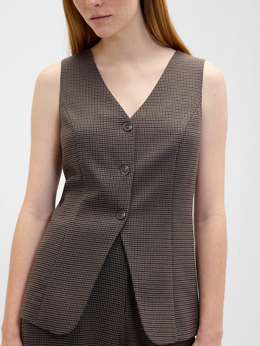 Image number 4 showing, Recycled Longline Vest