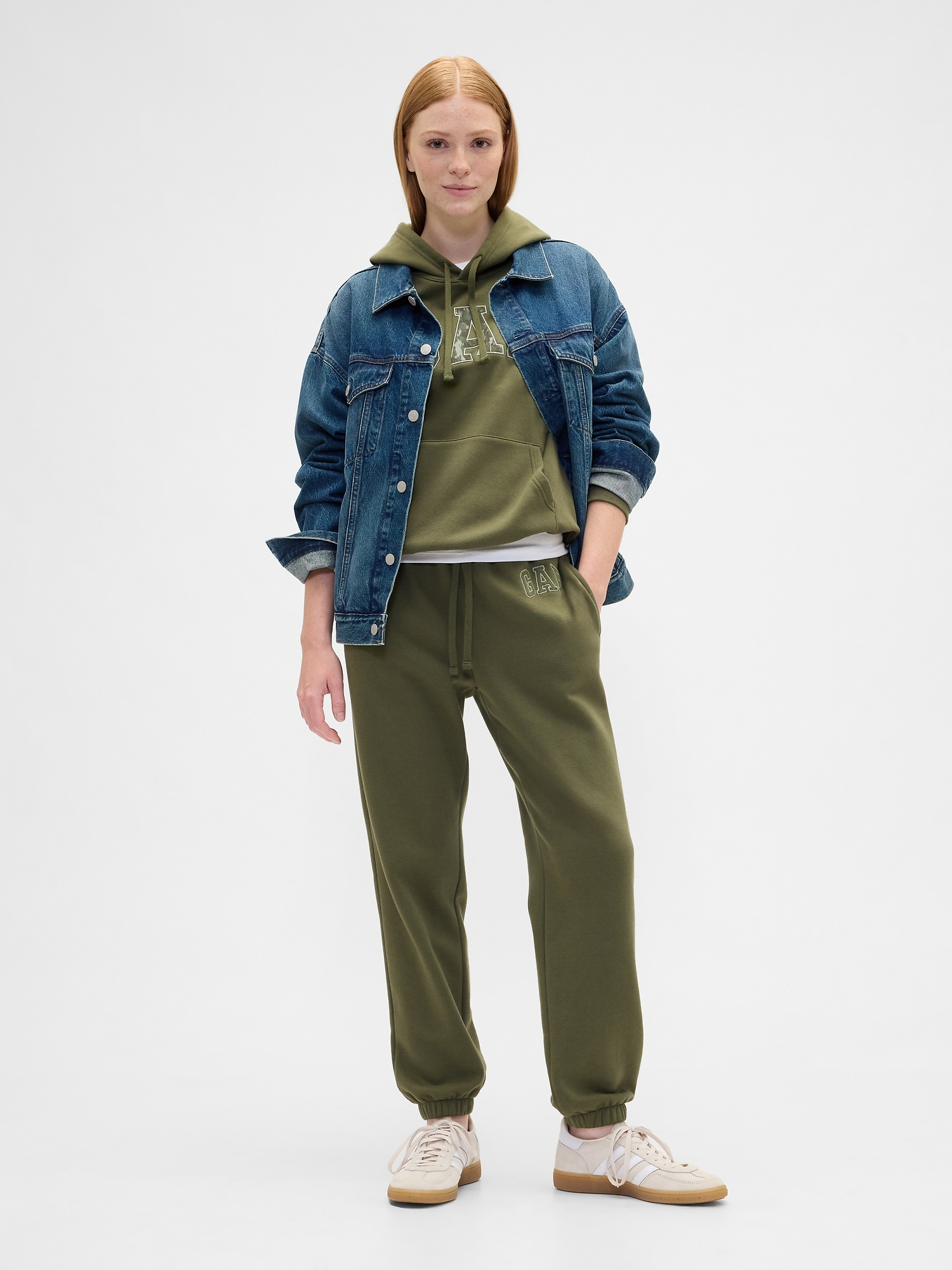 Gap Logo Joggers - Green