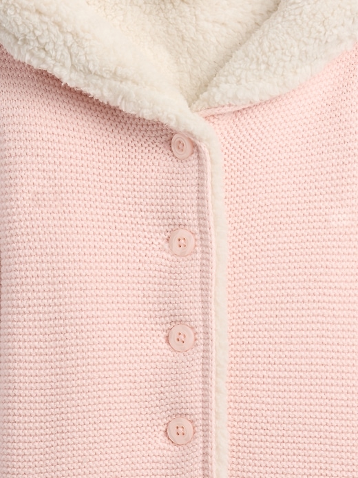 Image number 3 showing, Baby Sherpa-Lined Hooded Sweater