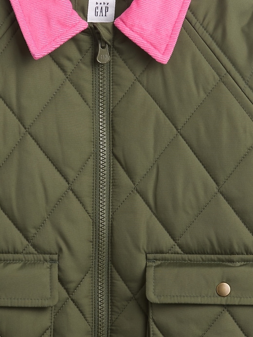Image number 3 showing, babyGap Quilted Barn Jacket