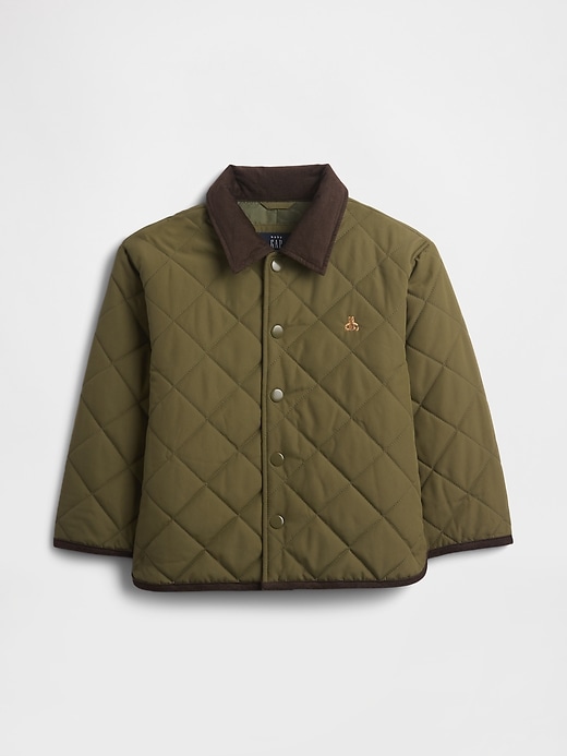 babyGap 100% Recycled Quilted Barn Jacket