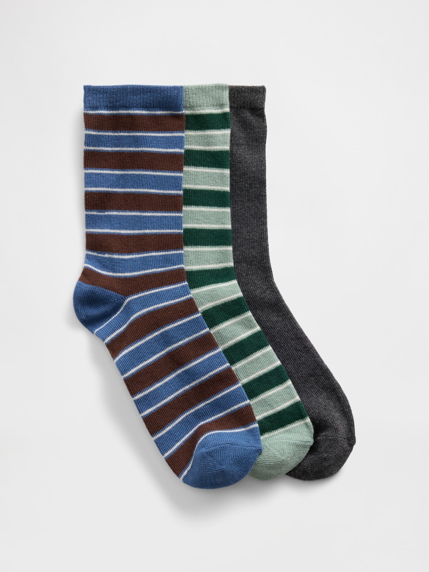 Kids Crew Socks (3-Pack) - Multi