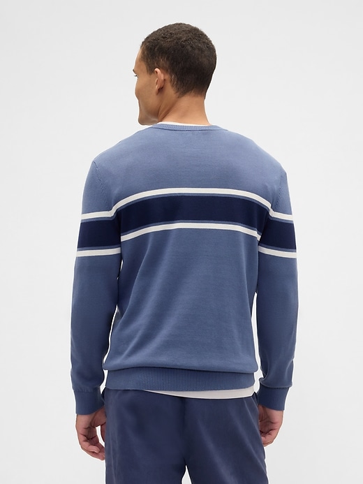 Image number 2 showing, Stripe Crewneck Sweater