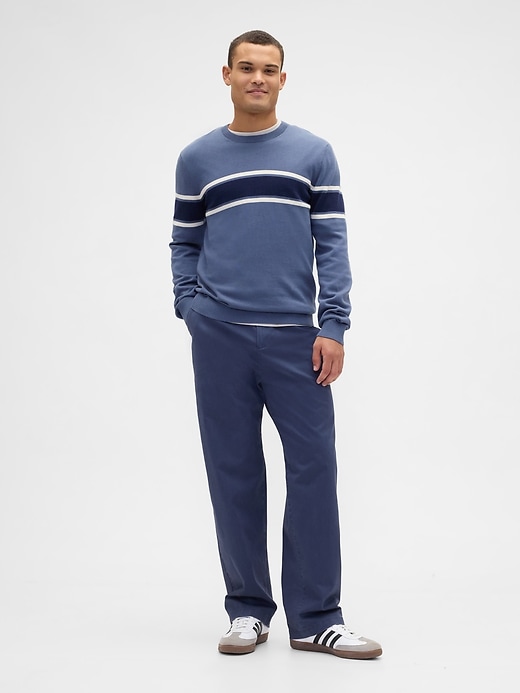 Image number 3 showing, Stripe Crewneck Sweater