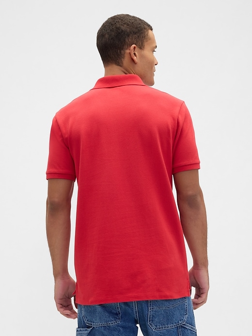 Image number 2 showing, Stretch Pique Polo Shirt