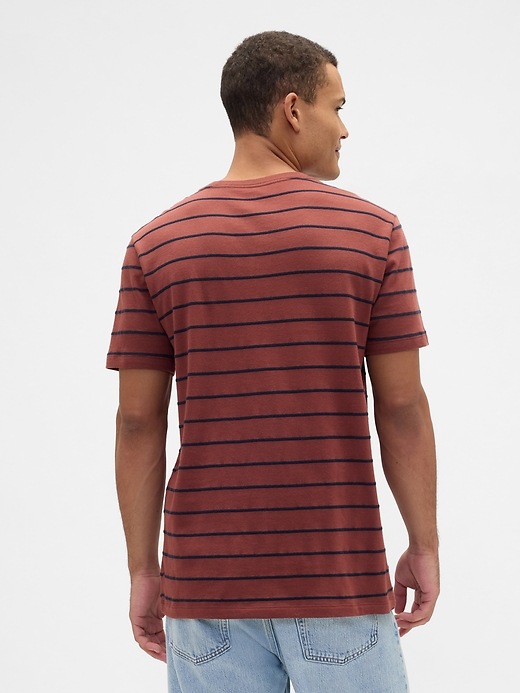 Image number 2 showing, Everyday Soft Stripe Crewneck T-Shirt