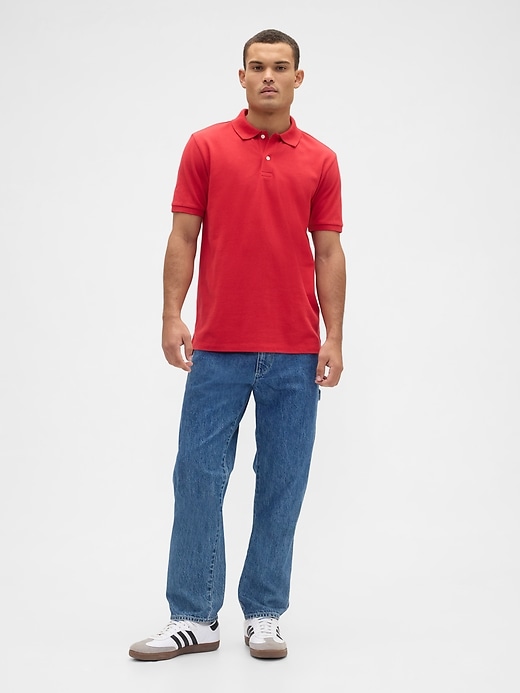 Image number 3 showing, Stretch Pique Polo Shirt