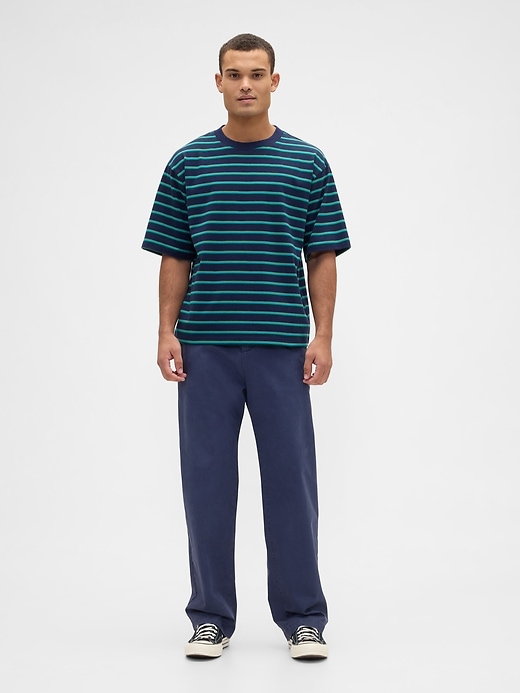 Image number 3 showing, Vintage Soft Stripe Boxy T-Shirt