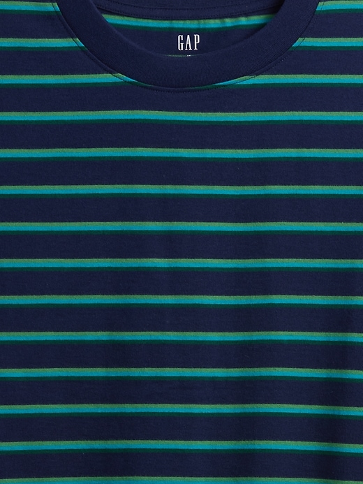 Image number 4 showing, Vintage Soft Stripe Boxy T-Shirt