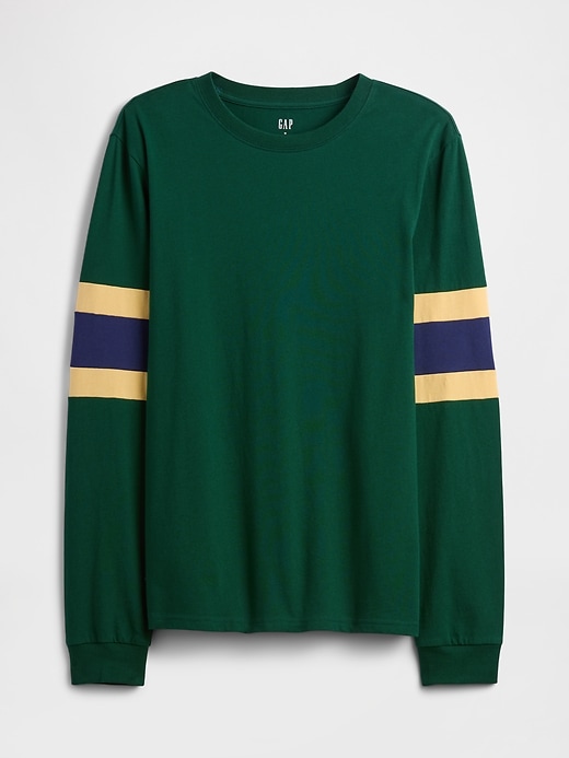 Image number 5 showing, Everyday Soft Varsity Crewneck T-Shirt