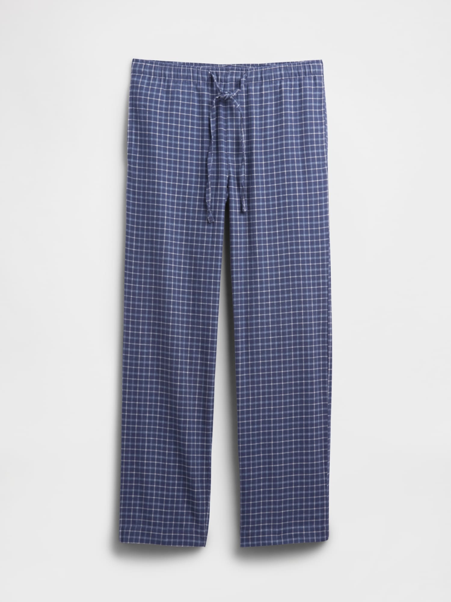 Gap Factory Relaxed Flannel Pj Pants In Blue