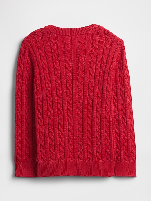 Image number 2 showing, babyGap Cable-Knit Crewneck Sweater