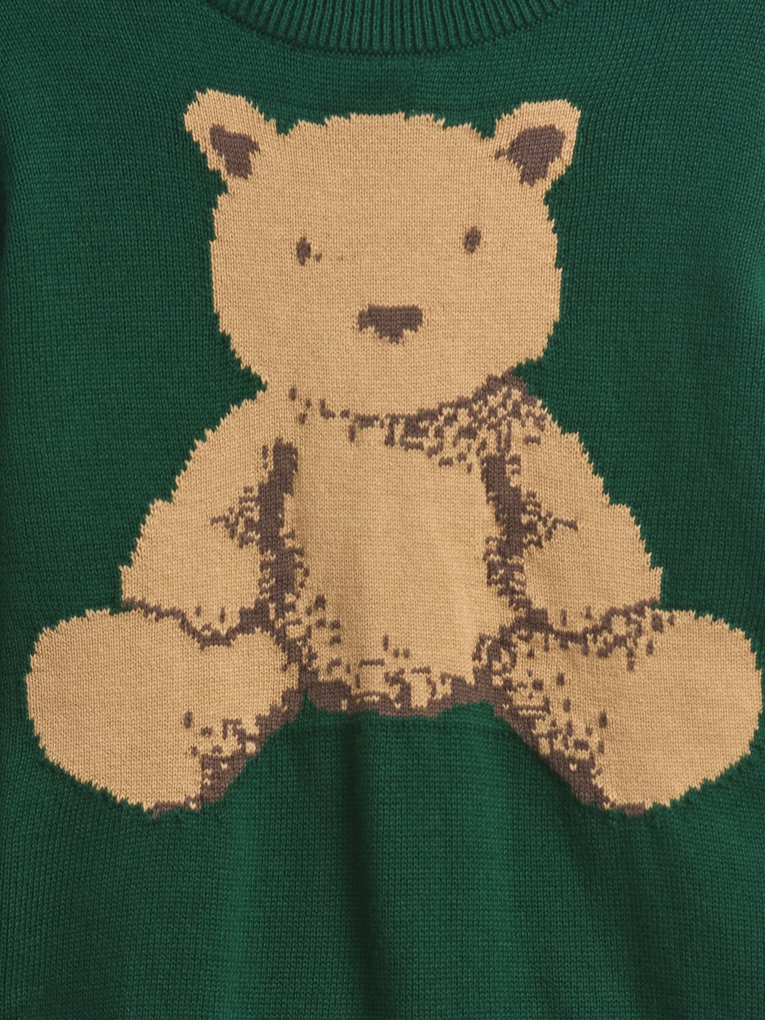 Gap Factory Babygap Intarsia Sweater In Green