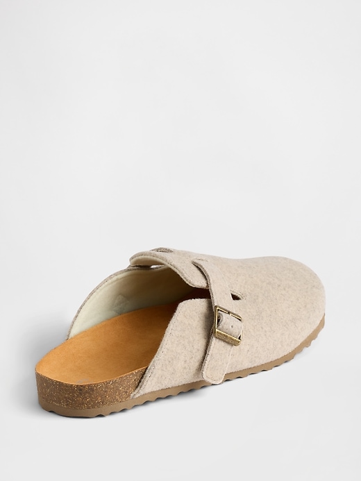 Image number 3 showing, Felt Clogs