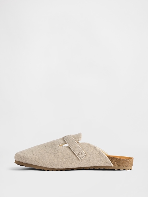 Image number 4 showing, Felt Clogs