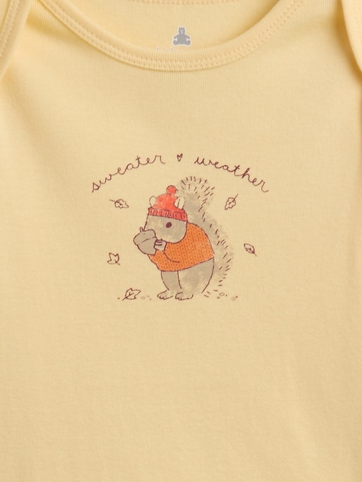 Image number 3 showing, Baby Graphic Bodysuit