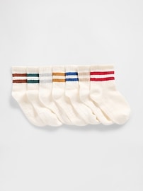 babyGap Stripe Crew Socks (7-Pack)