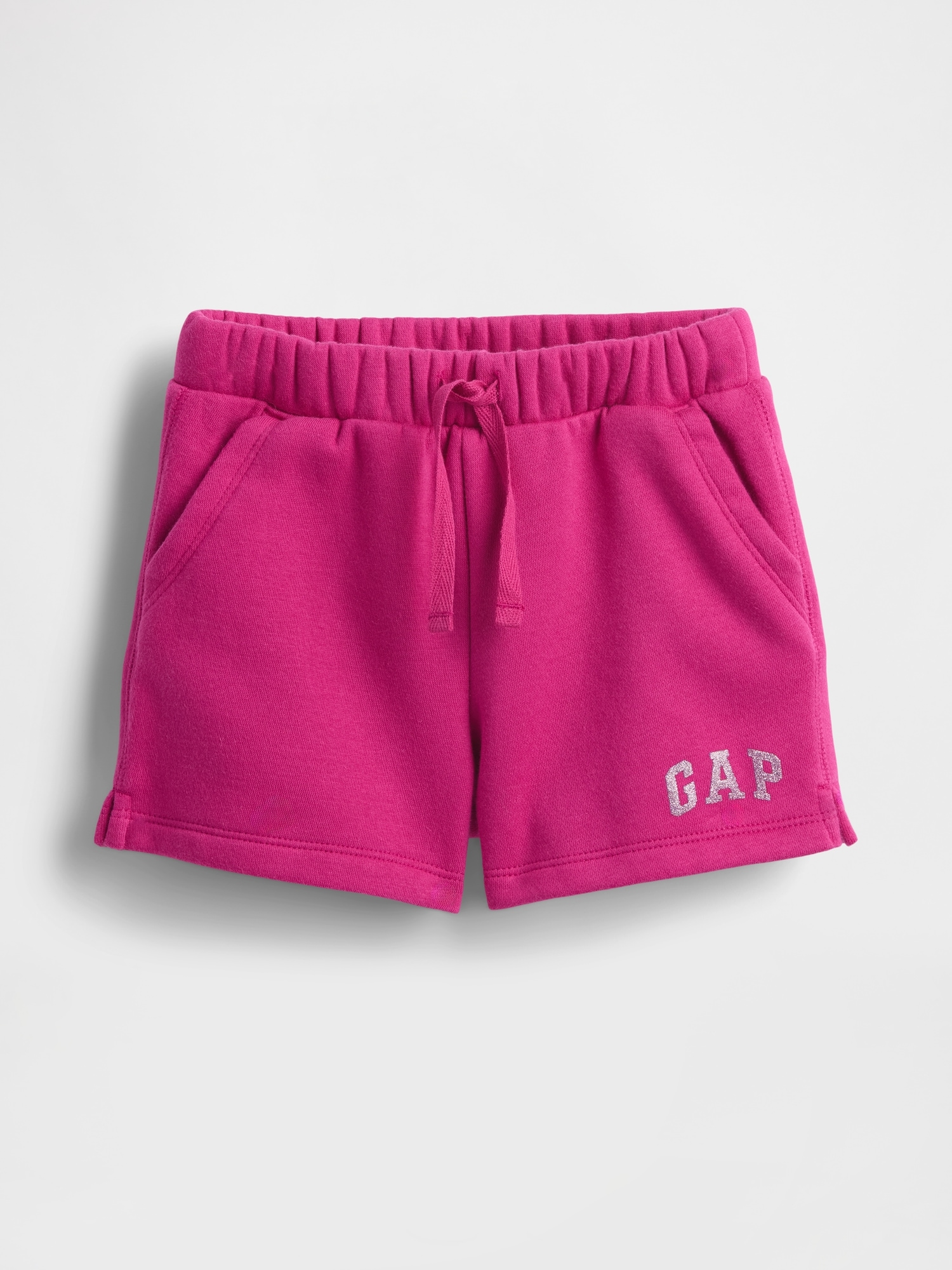 babyGap Logo Pull-On Shorts - Pink