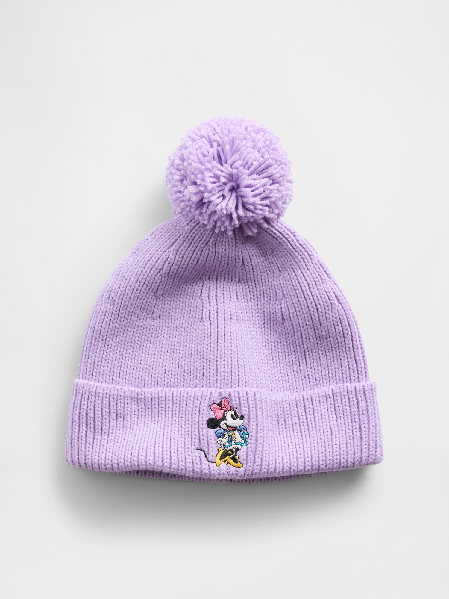 babyGap × Disney Minnie Mouse Poof Beanie - Purple Orchid