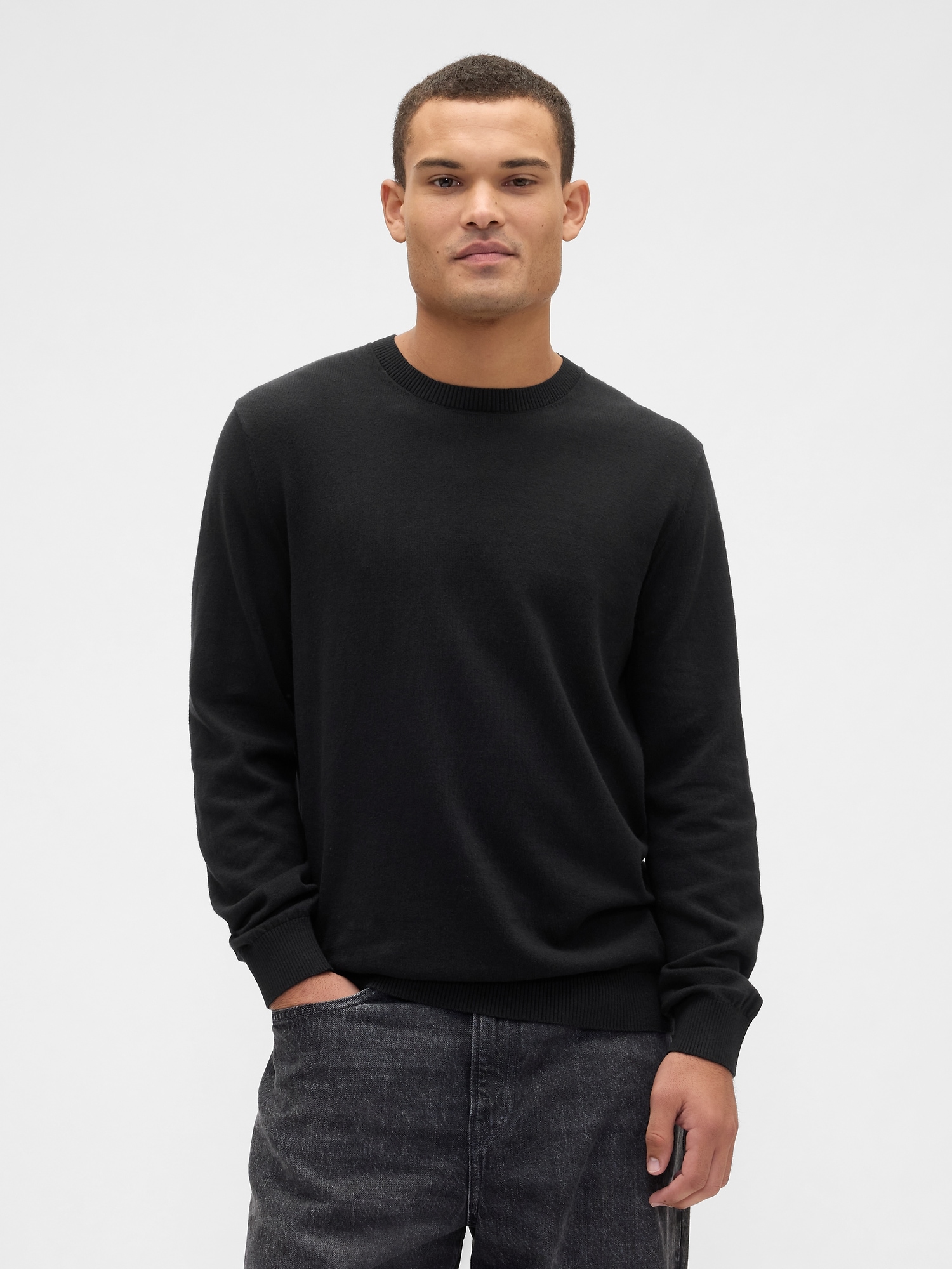 Crewneck Sweater - Black