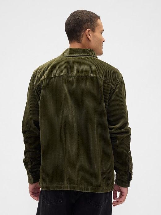 Image number 2 showing, Relaxed Corduroy Overshirt