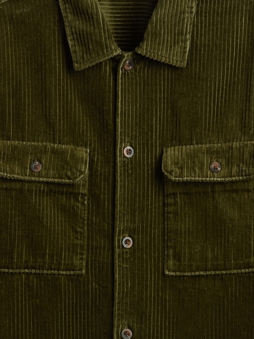 Image number 4 showing, Relaxed Corduroy Overshirt