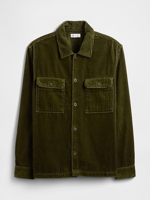Image number 5 showing, Relaxed Corduroy Overshirt