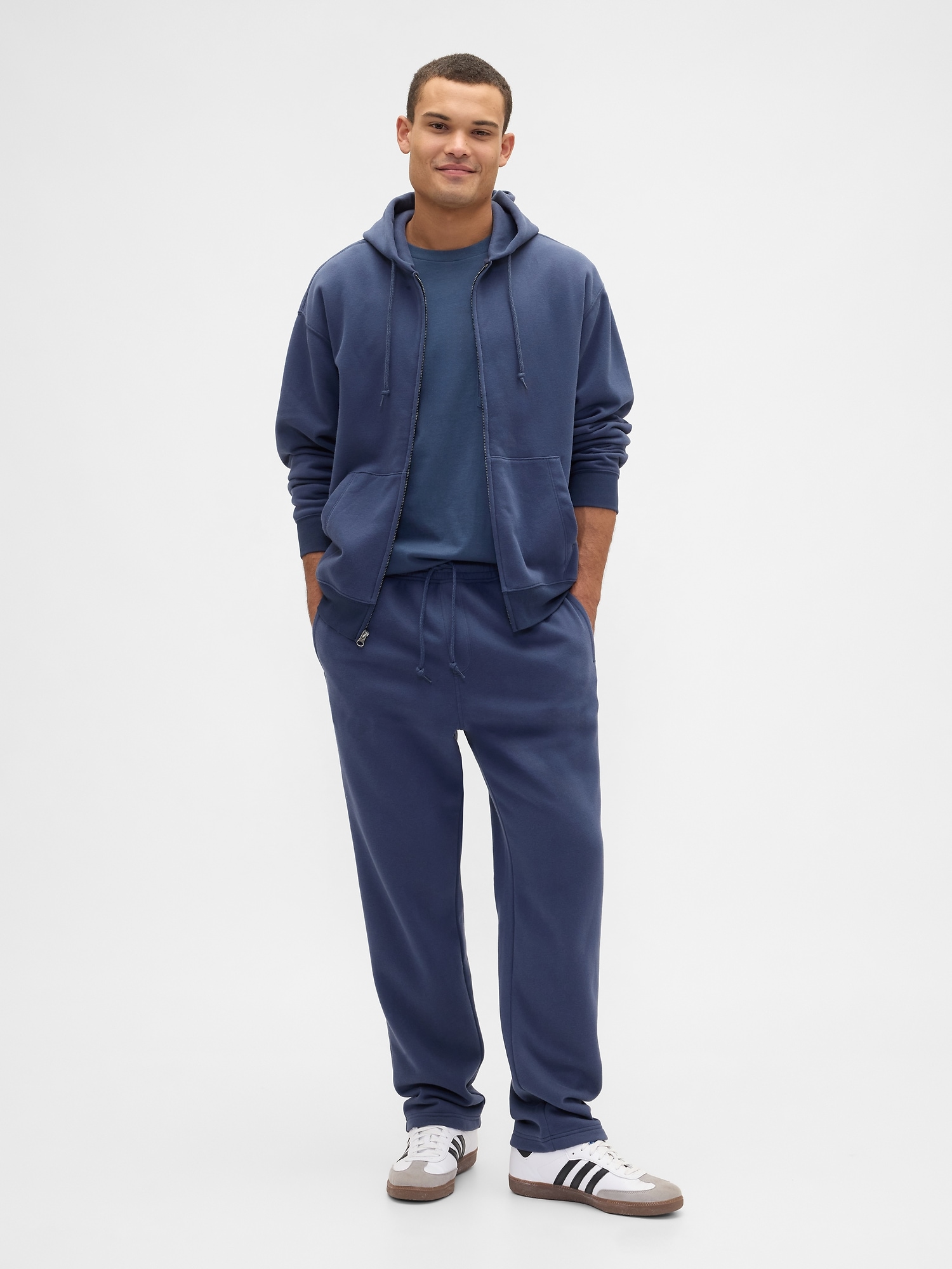 Vintage Soft Straight-Leg Sweatpants - Vintage Navy