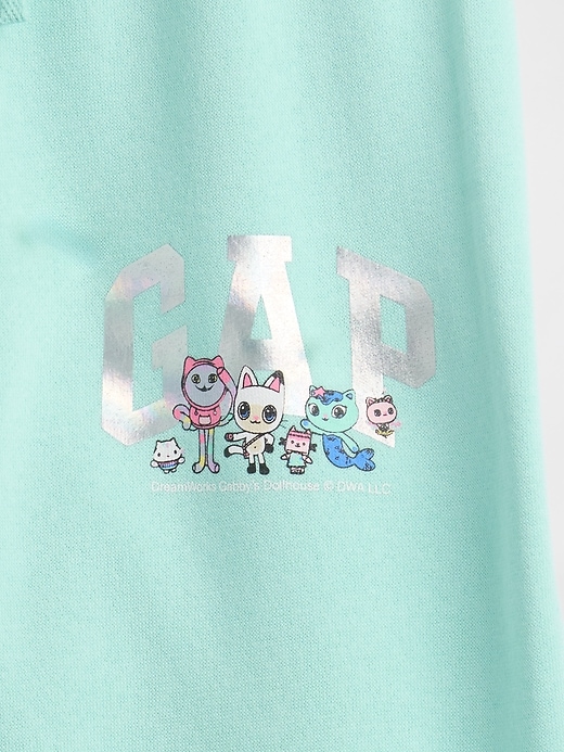 Image number 3 showing, babyGap &#124 Gabby's Dollhouse Relaxed Logo Pull-On Joggers